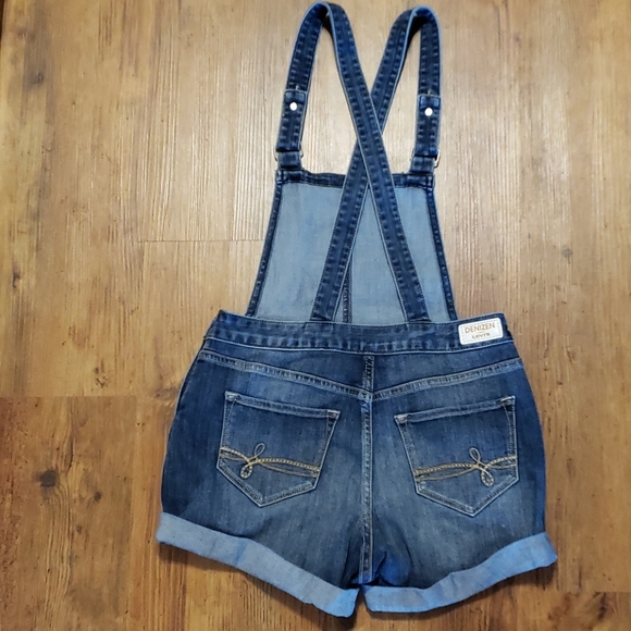 Denizen Levi overall shorts faded blue wash - Picture 6 of 7